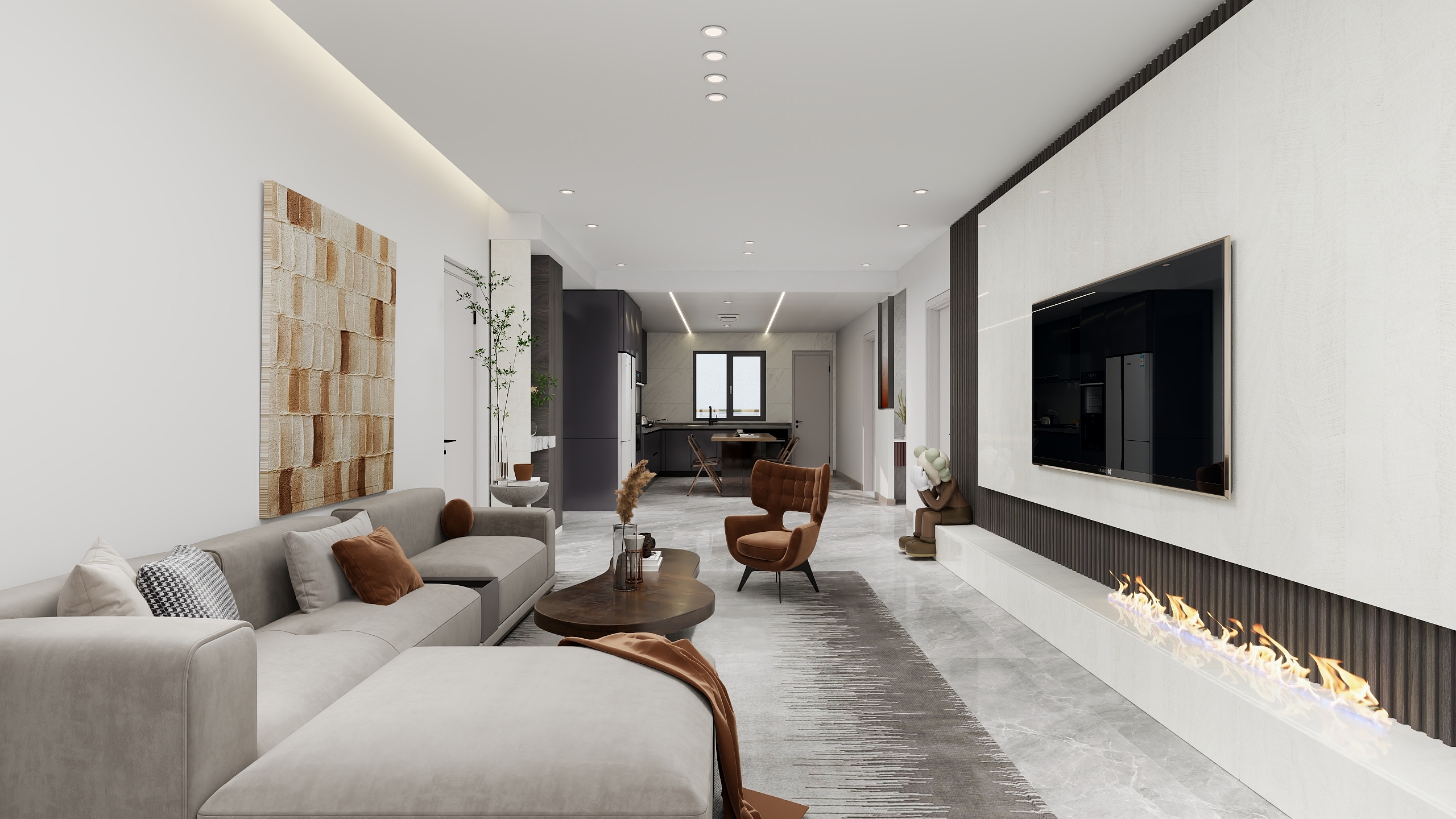 阿贺设计笔记-现代117㎡3室-装修设计方案