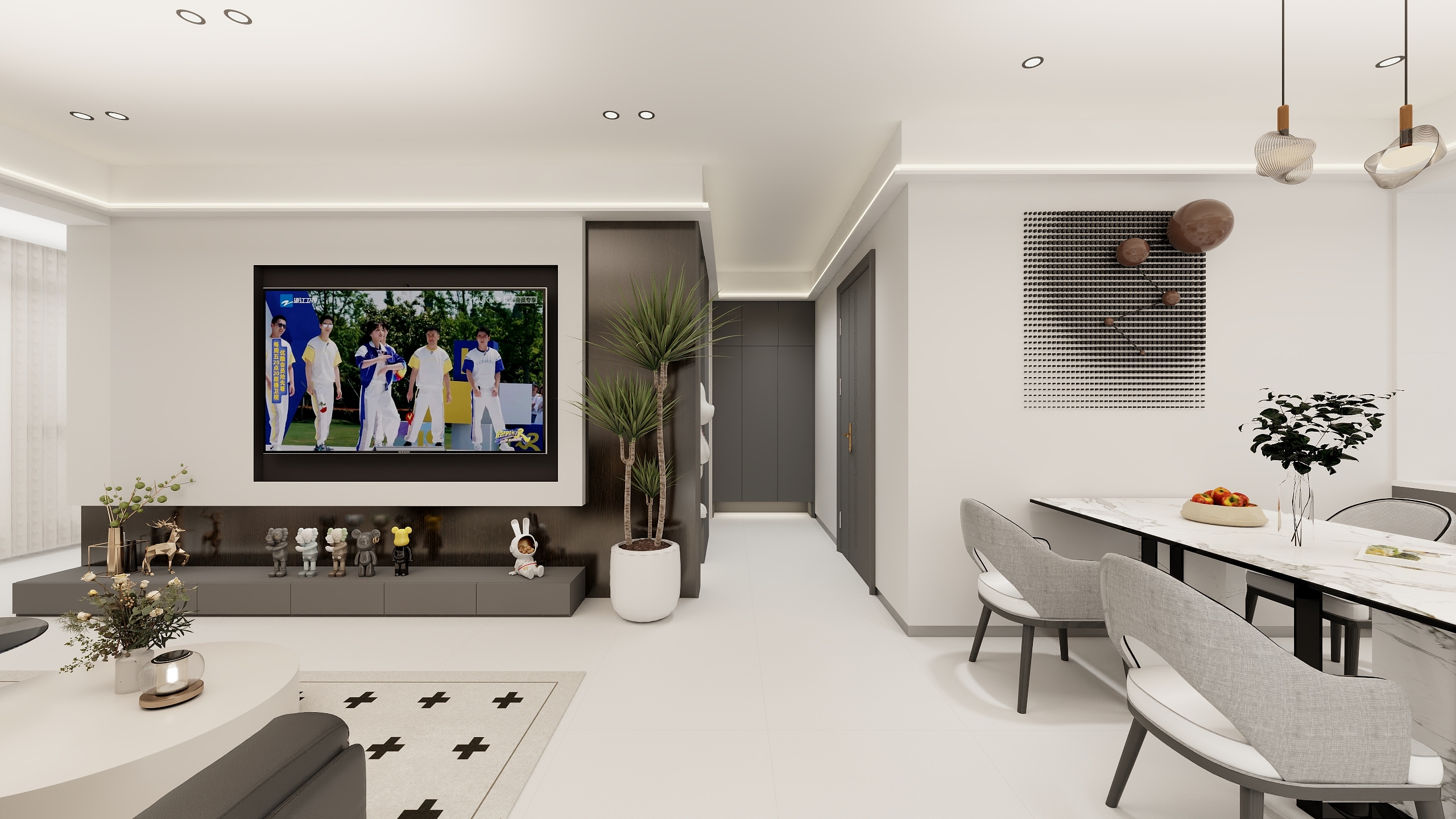 灵宝佳美嘉垂感大师-如意府23号楼东户-装修设计方案