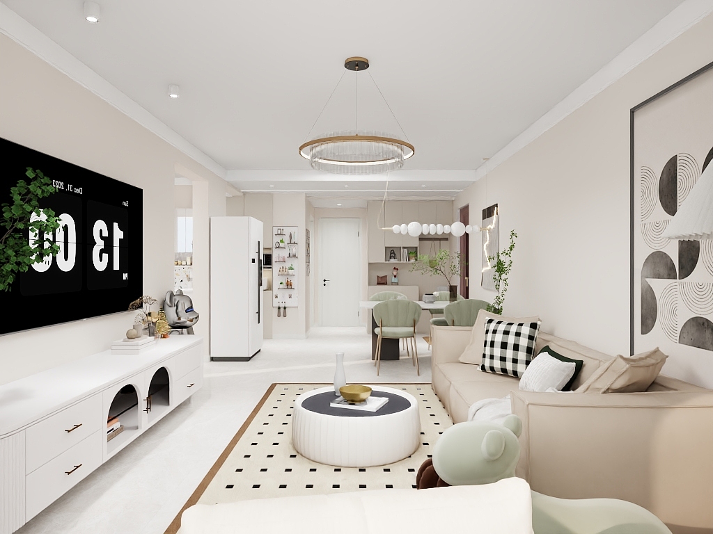 张家口匠语装饰-博锐风景。-装修设计方案