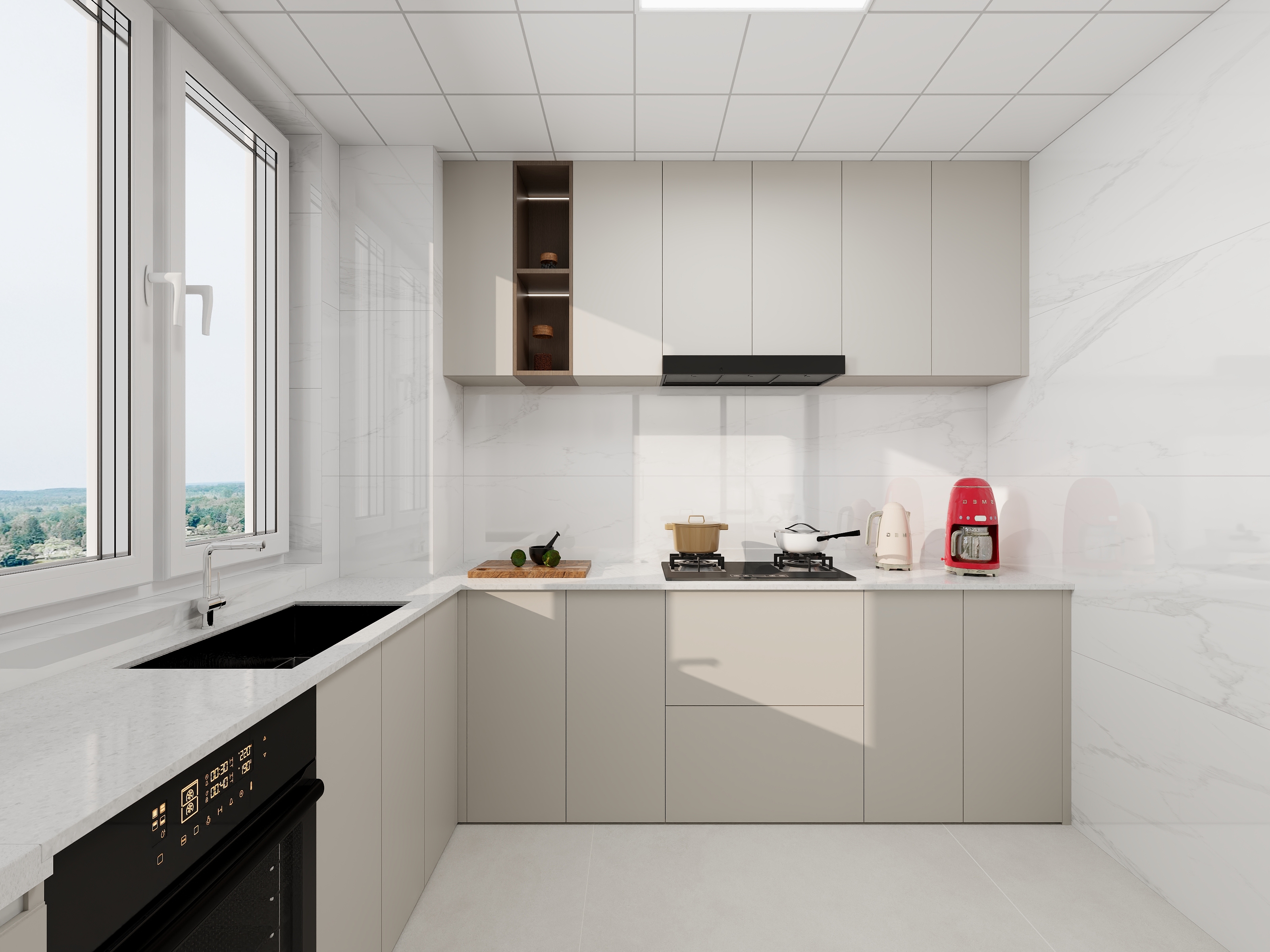 Sophie~-良徳装饰   名ting园30-302效果图-装修设计方案