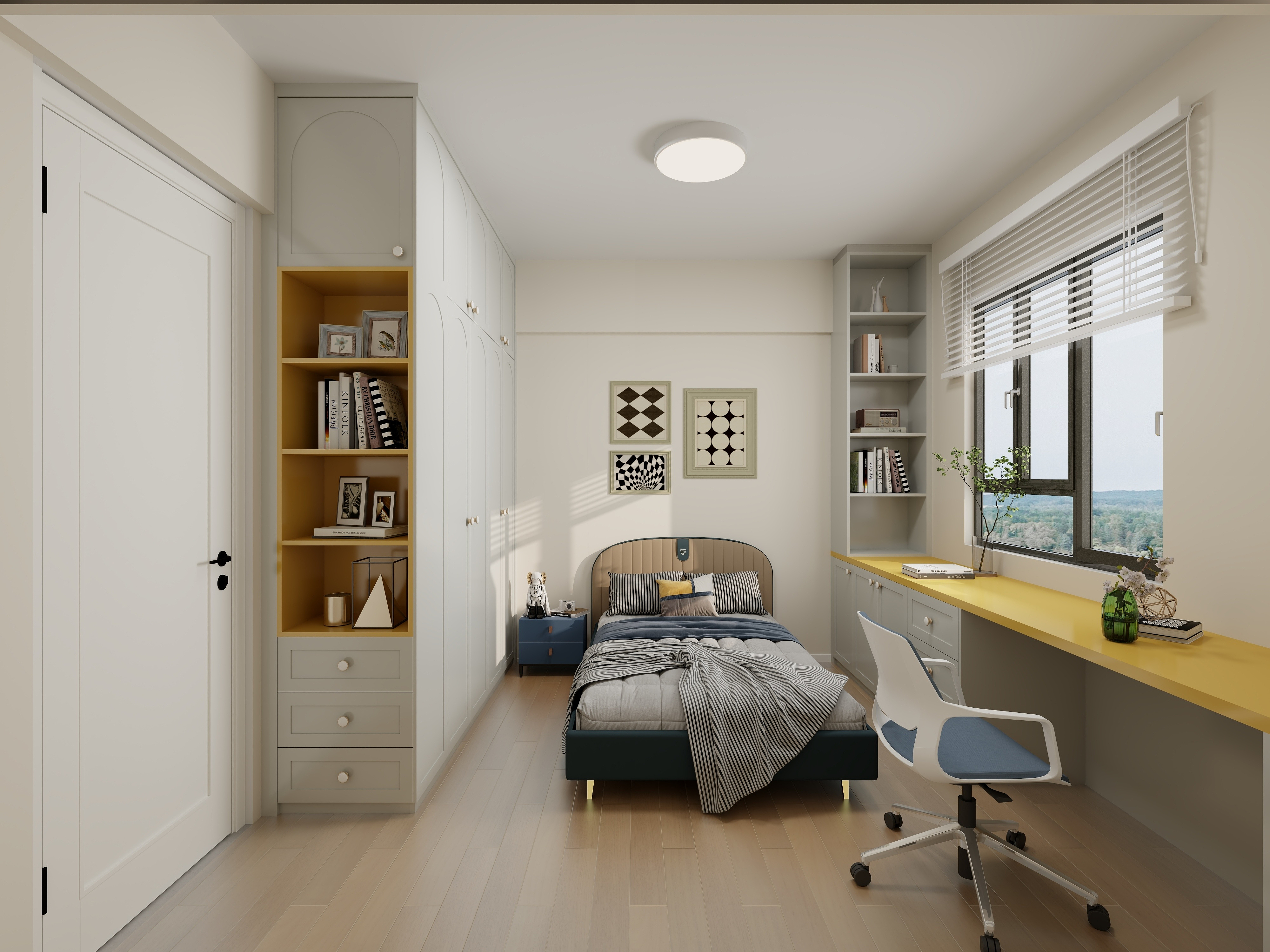 I阿杰-景湖春晓25-B802    111㎡3室-装修设计方案