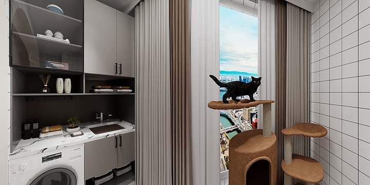 林梓澜-海德公园80㎡3室-装修设计方案