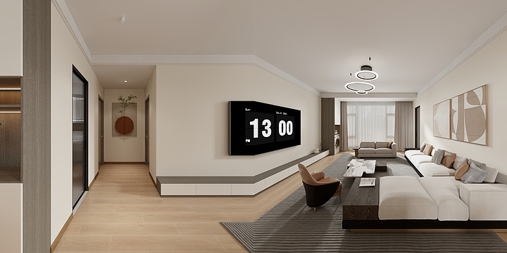 大黑马室内设计-无忧现代简约240329_t3-装修设计方案