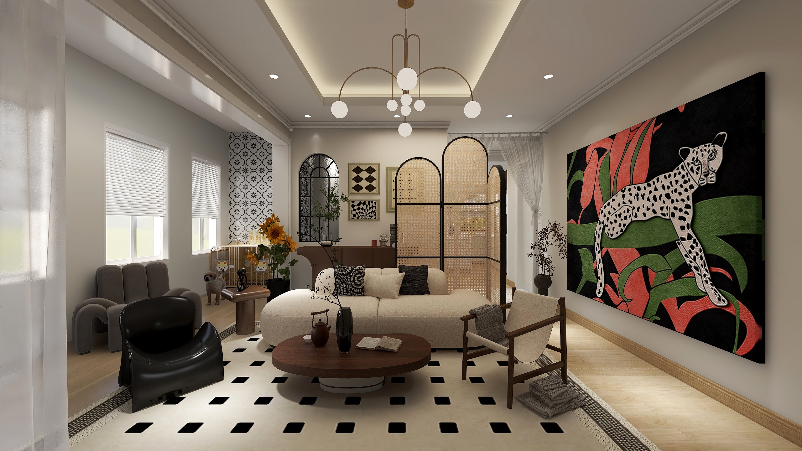 于秋时-瑞和园89.50㎡B户型3室2厅1卫-装修设计方案