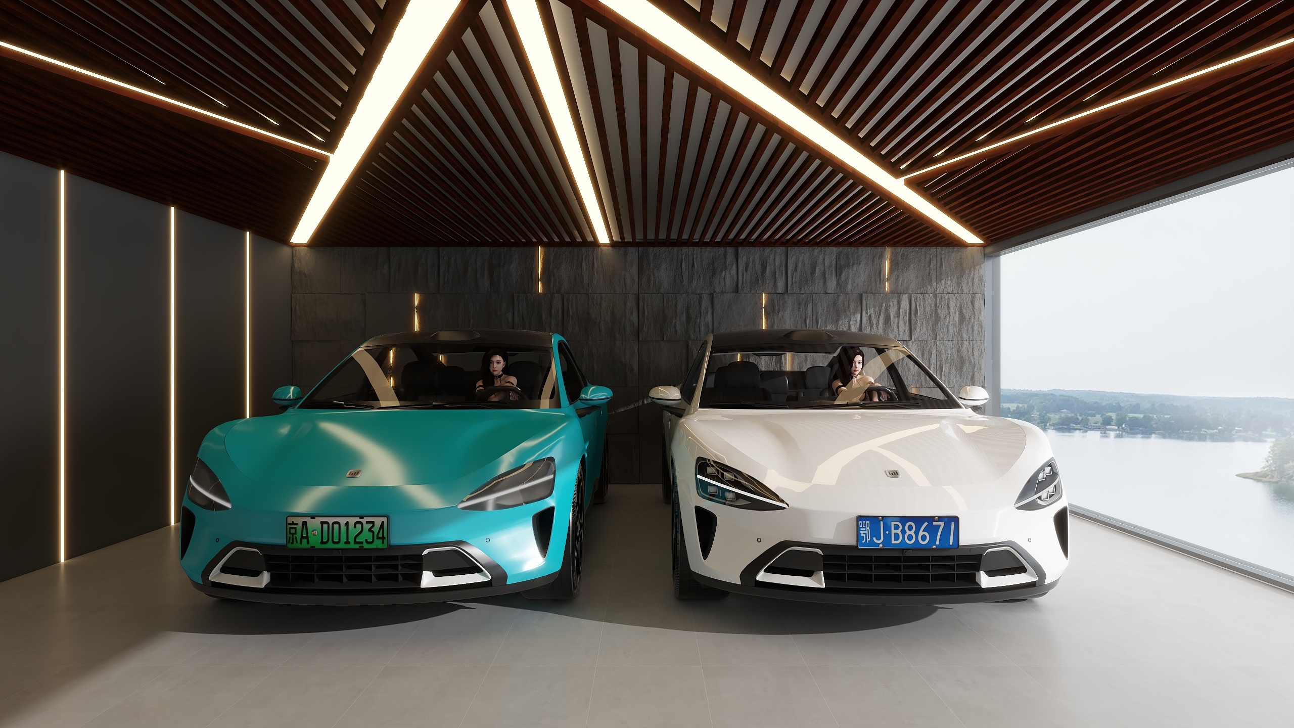 JohnLoneCat-车库-装修设计方案