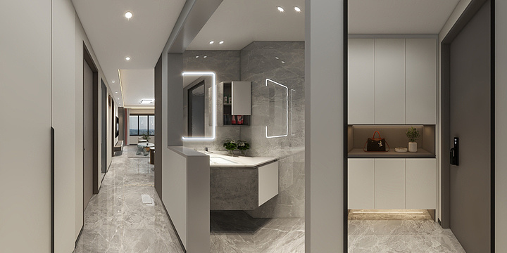 设计师白海华-富力七玺8-1-602-装修设计方案