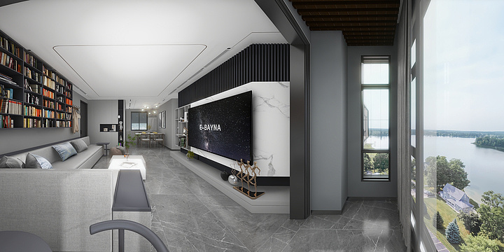 Kyrinx-锦绣誉峰A1幢10楼01单元-装修设计方案