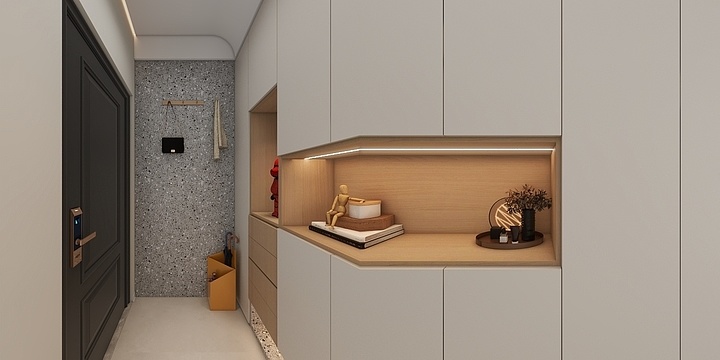 欣羽Design-江湾城113平原木风-装修设计方案