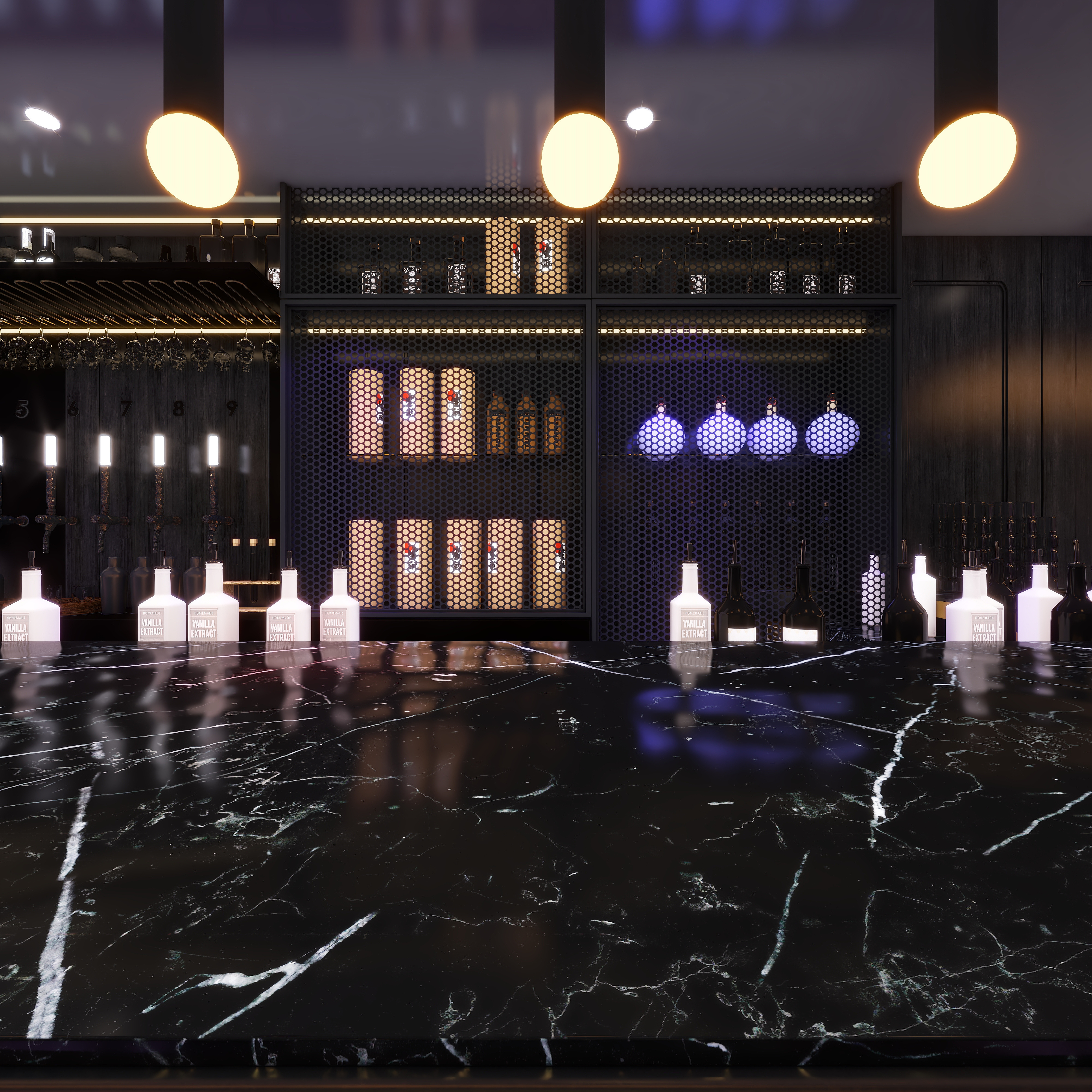 鲸鱼设计装饰-本府会所地下第一层影音区装修效果图第5张