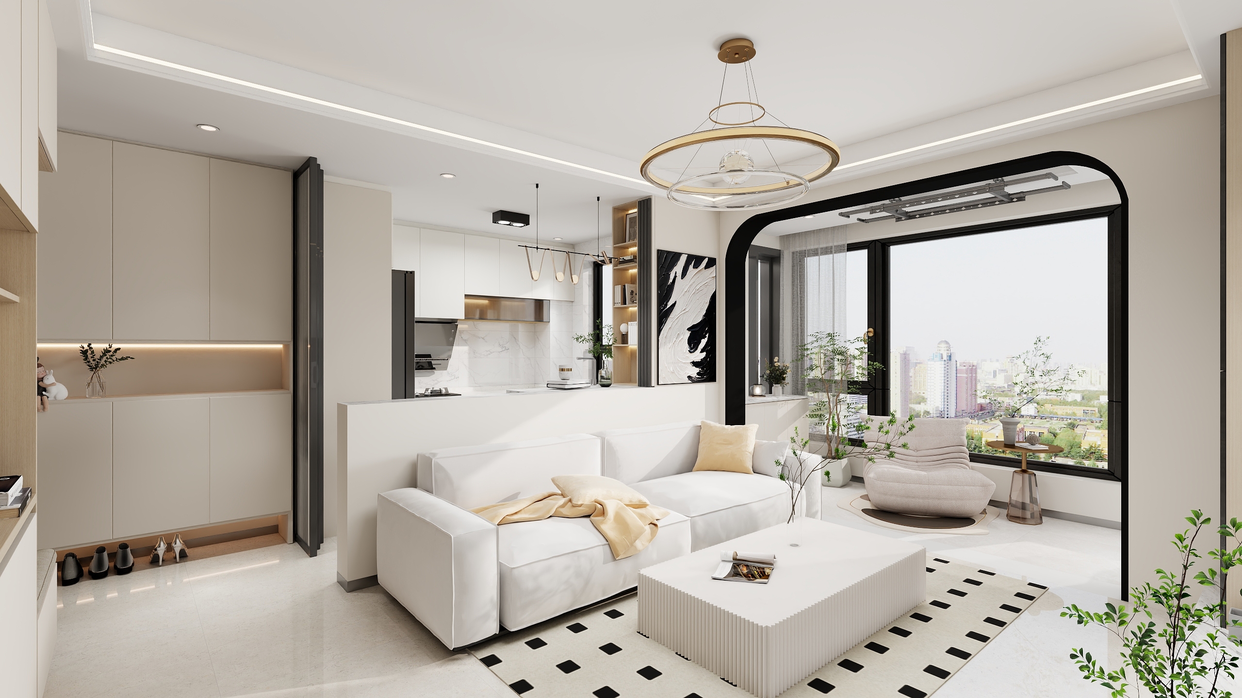 AaaaCHEN-雁滩家园5-3201设计方案-装修设计方案