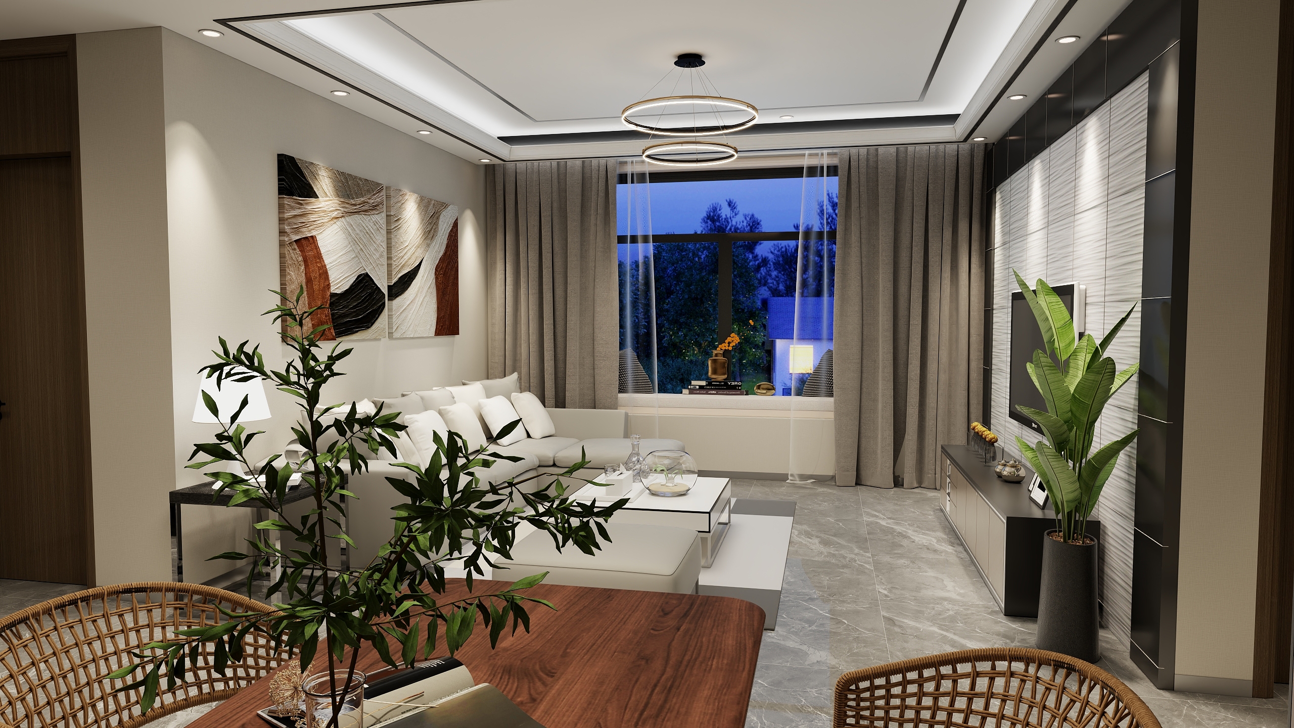 设计师聂利兵-风华上境-装修设计方案