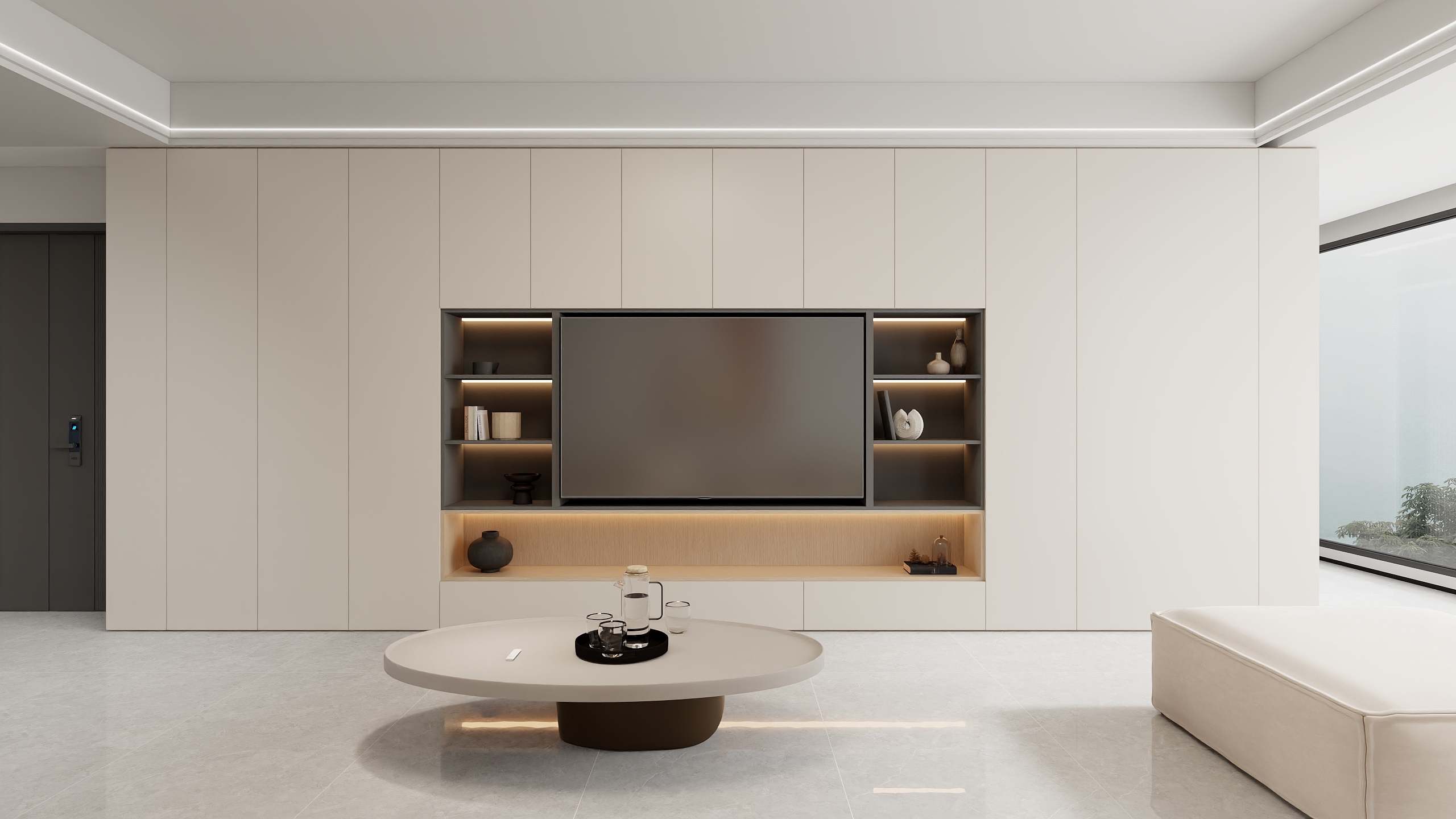 TQ_Design-迎东泽第家苑160m²-现代简约-装修设计方案