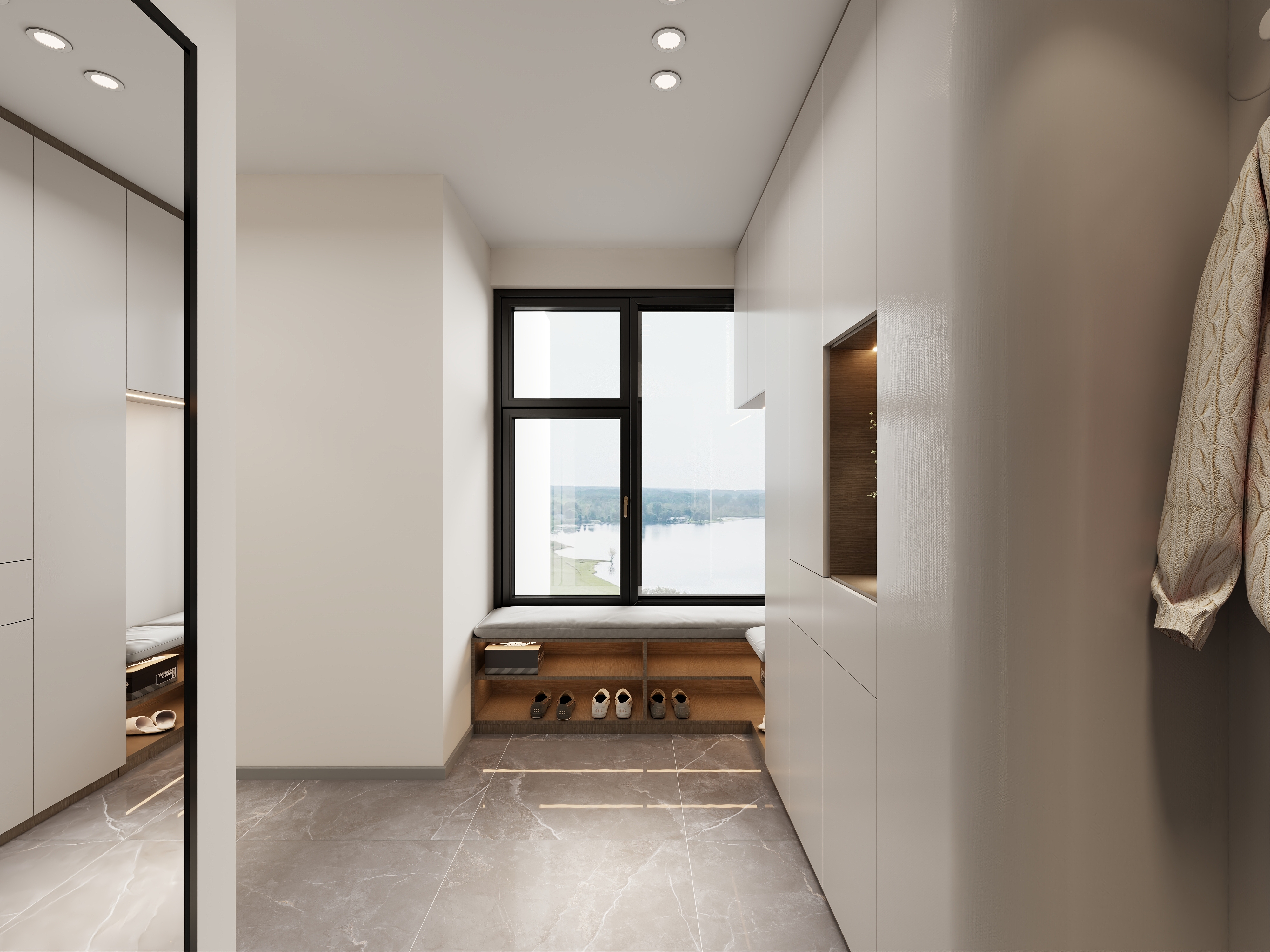 艺雅丽-160平现代简约 装修效果图