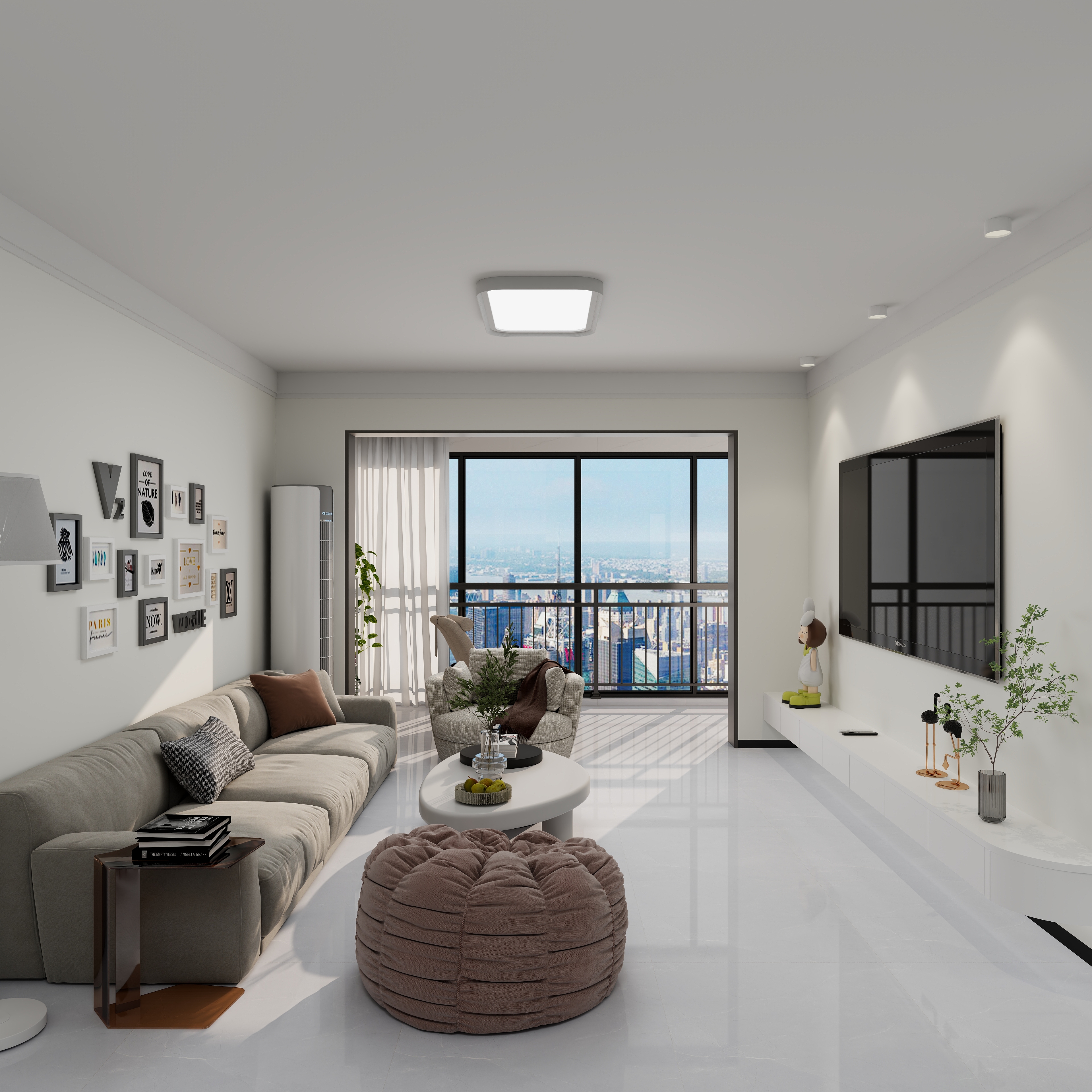 林安设计-联发悦溪府100平简单三房-装修设计方案