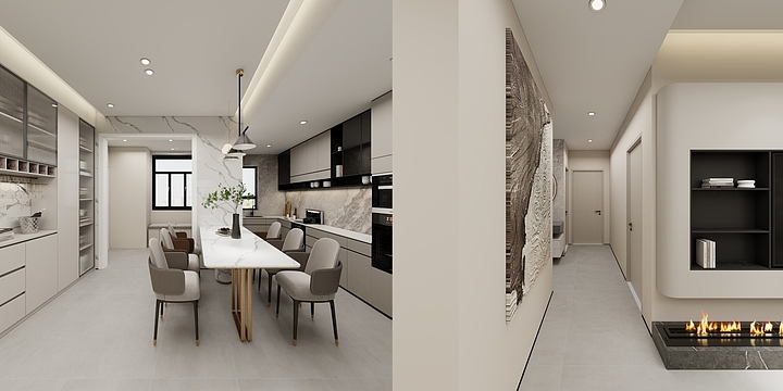 橙子空间设计-湖南益阳桃李天下-装修设计方案