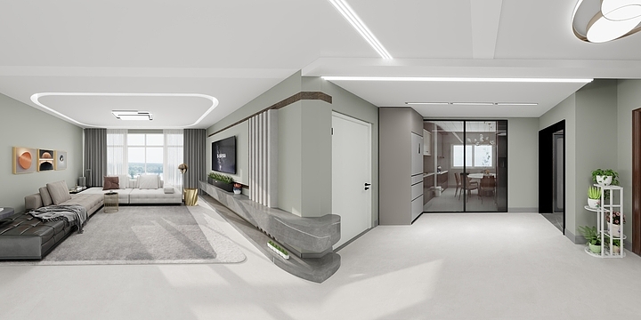 风华空间李老师-硬装资深等级考核户型-副本-装修设计方案