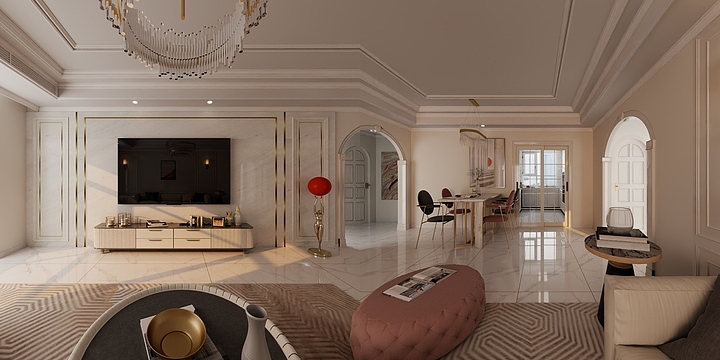 室内设计师陈源-太阳水岸新城-装修设计方案