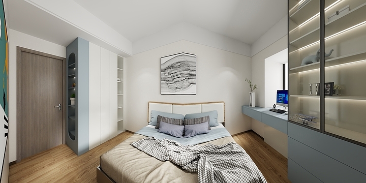 玫瑰与山海-五缘湾玺 男孩房-副本-装修设计方案