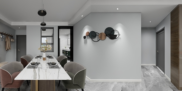 秋风灬设计师-万科城臻园-刘女士-装修设计方案