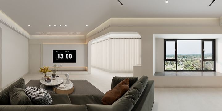 全案设计-邓晓宇-全案设计-邓晓宇 牧马湖方小姐雅居-装修设计方案