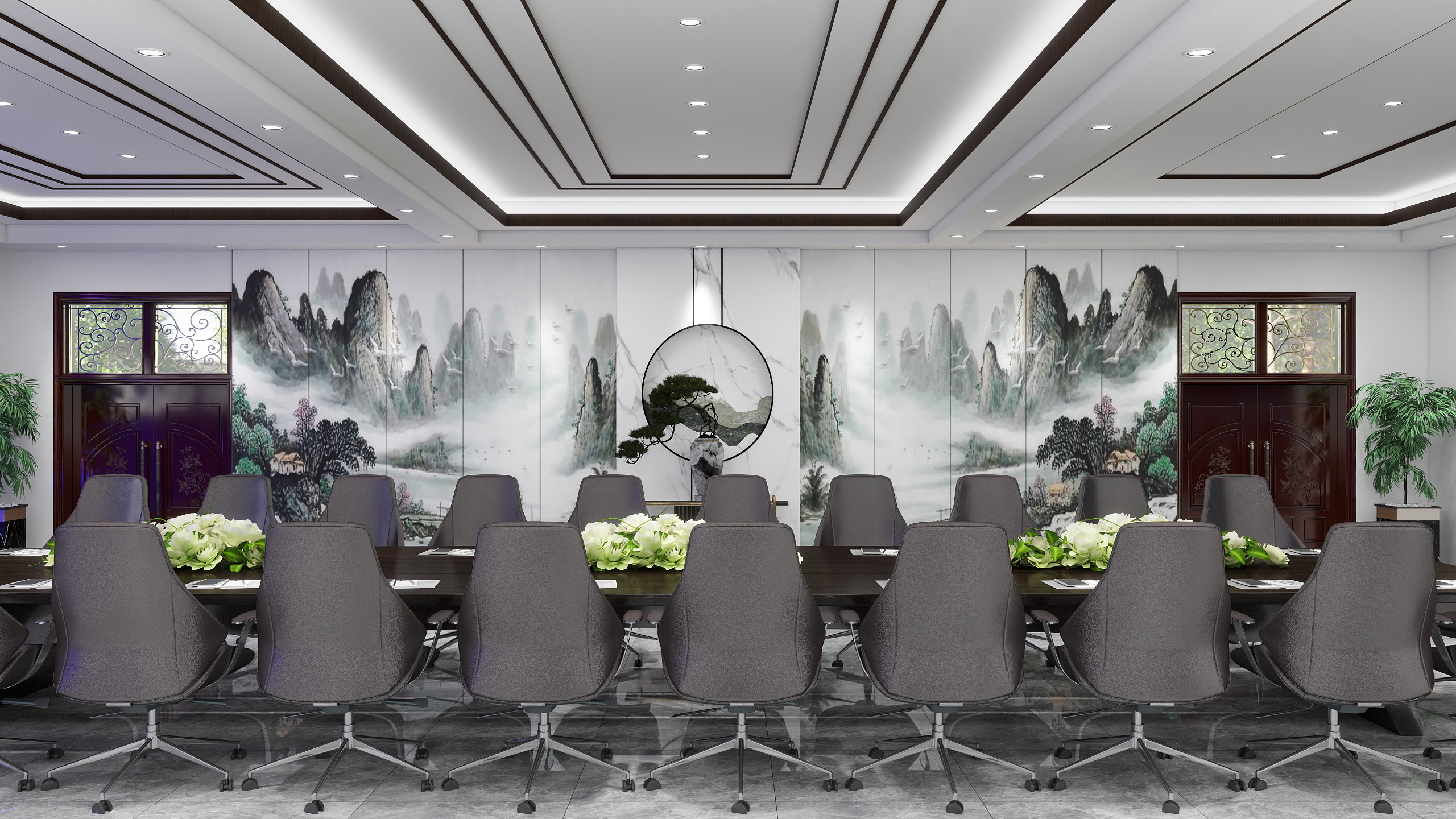 孤独的四叶草-会议室-装修设计方案