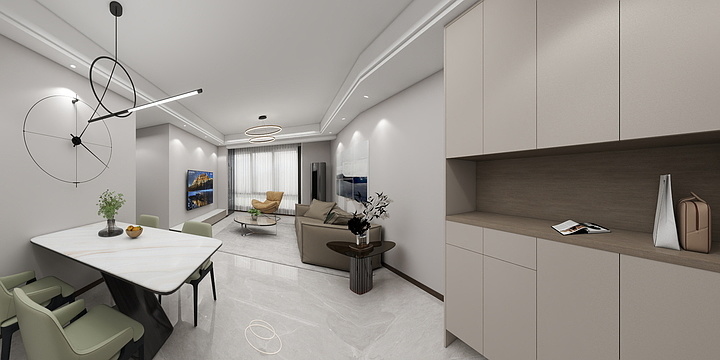 范叙-康桥公馆，曾先生雅居-装修设计方案