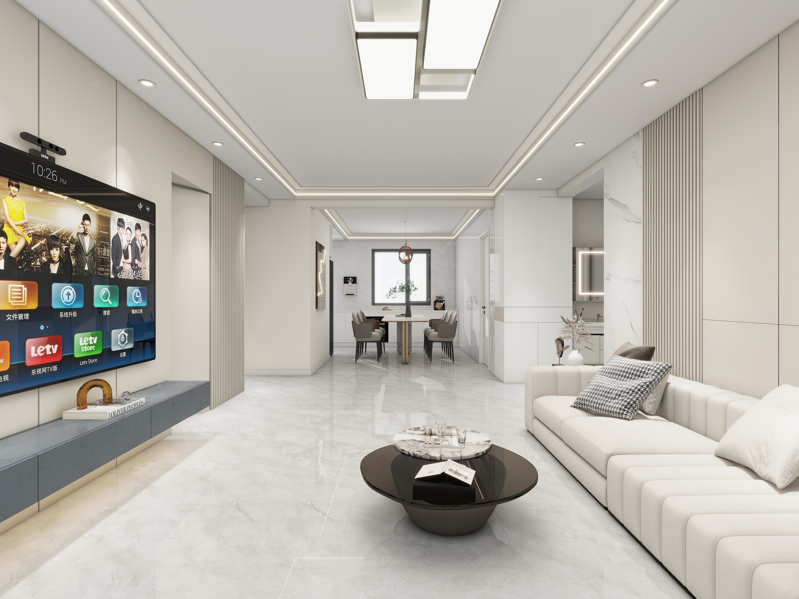 贾珍宇-泽信~山水居~现代-装修设计方案