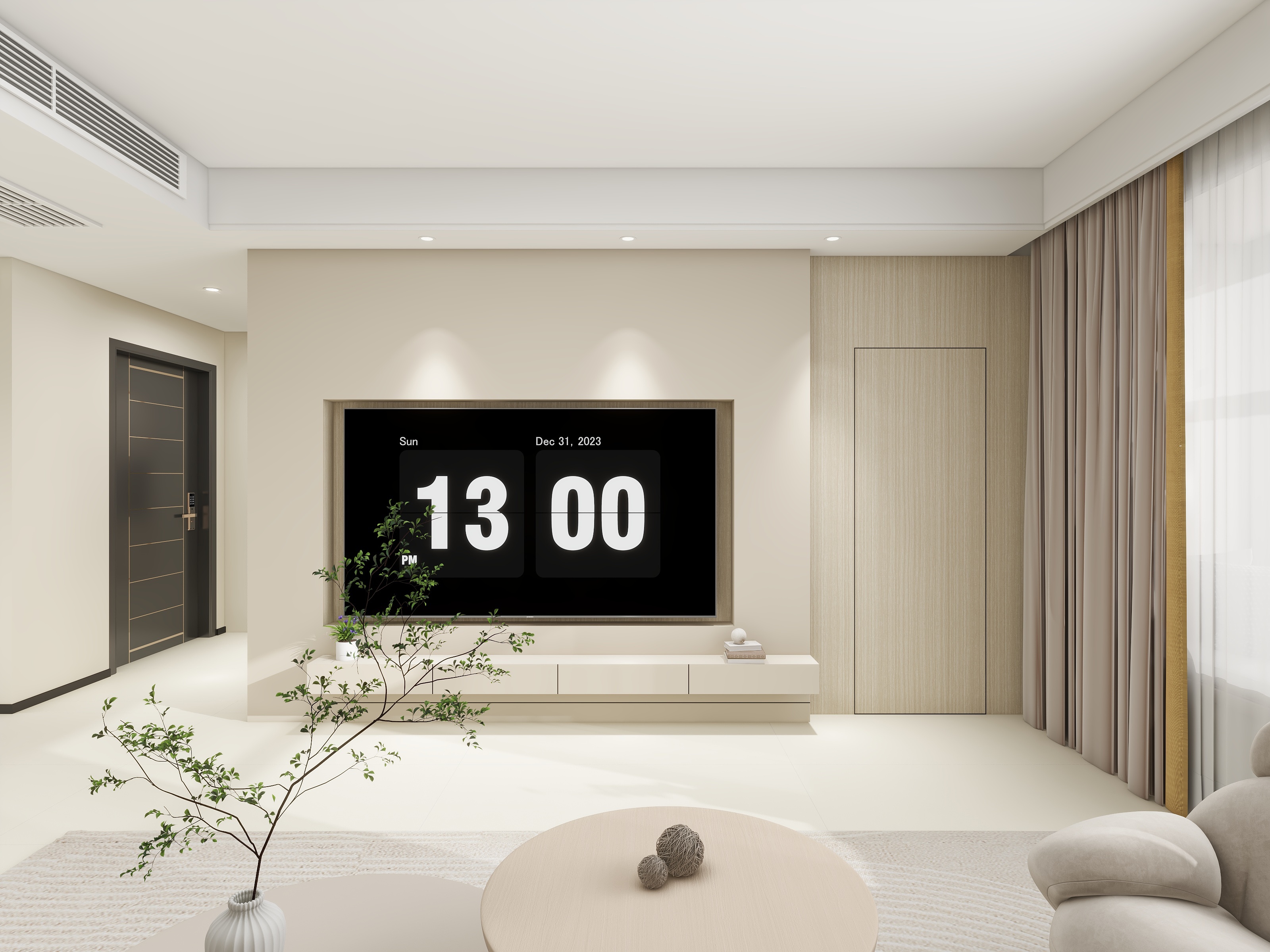 设计生活设计人生-120平米奶油风-装修设计方案