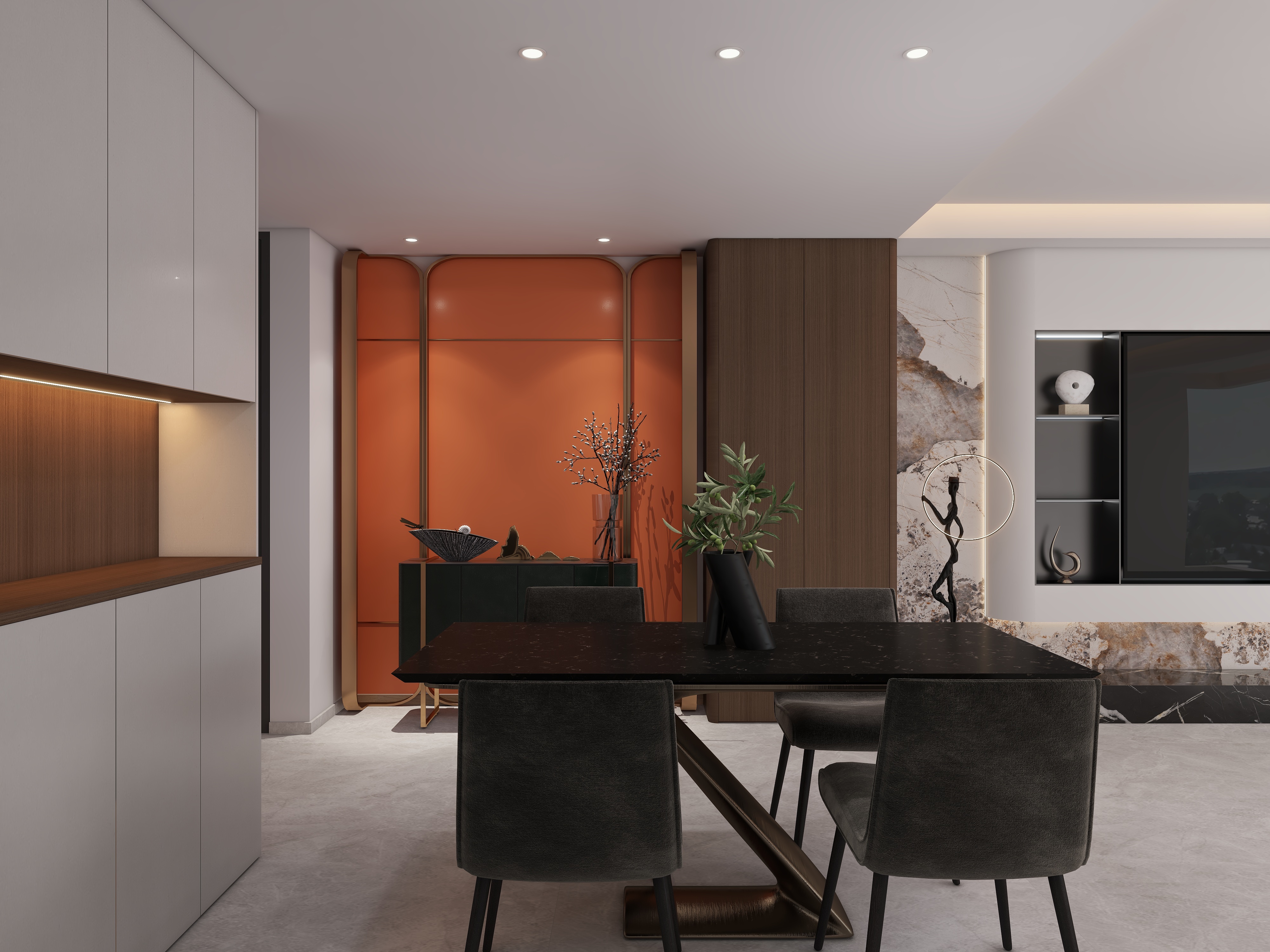 峭寥微寒-中南样板间设计-装修设计方案