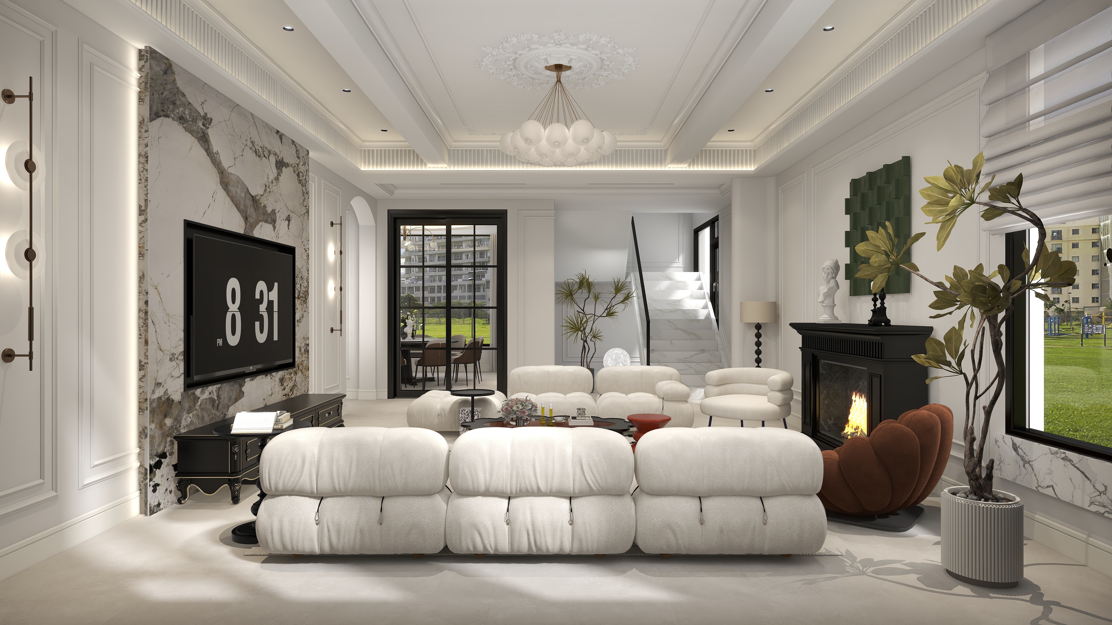 张凌恺-岳阳|汩罗龙府自建别墅-初稿-装修设计方案