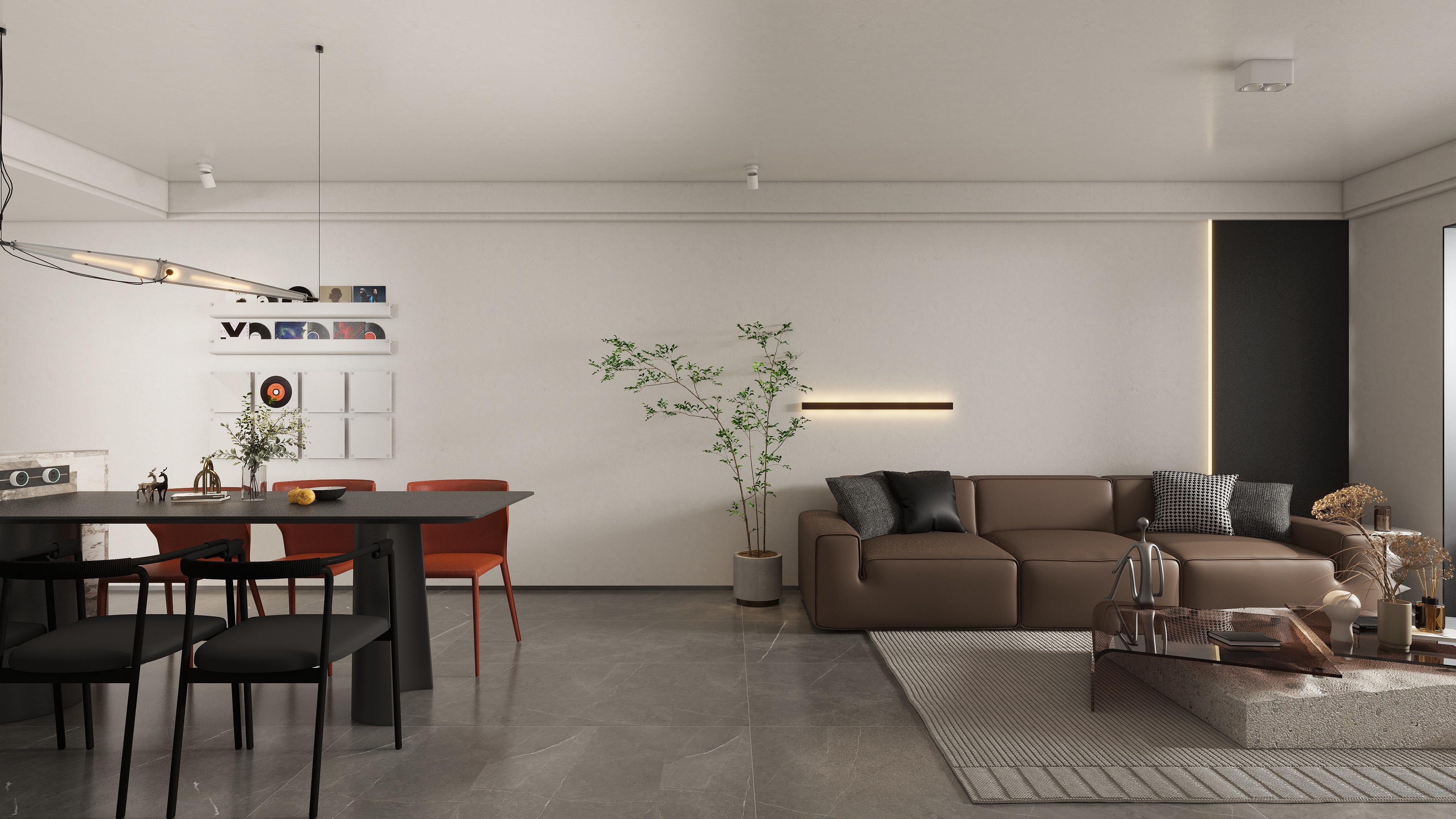 秋了个秋-新电影院06-黑白-装修设计方案