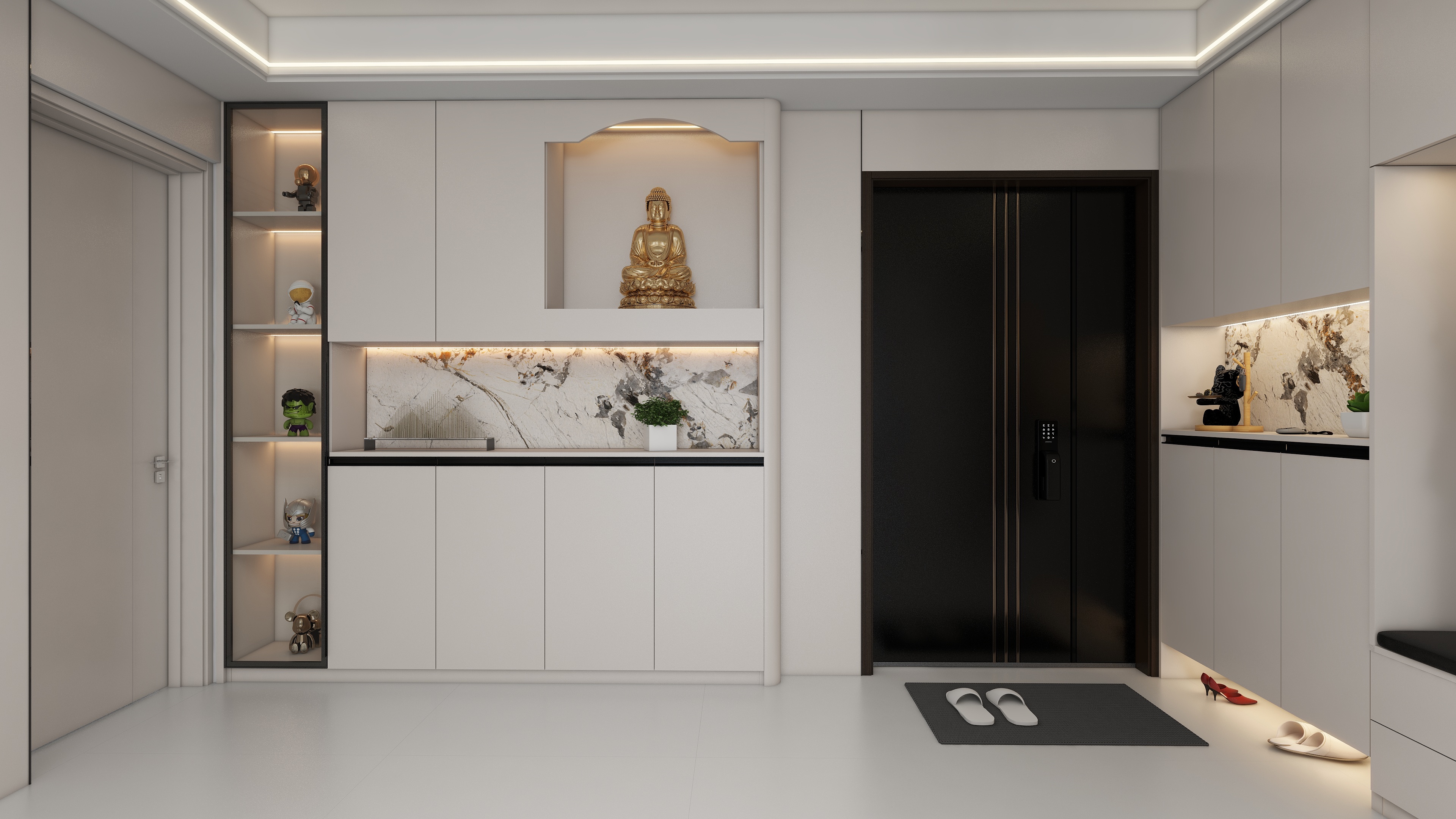 浮华过后最终都是过眼云烟吖-平煤小区2-1002-装修设计方案