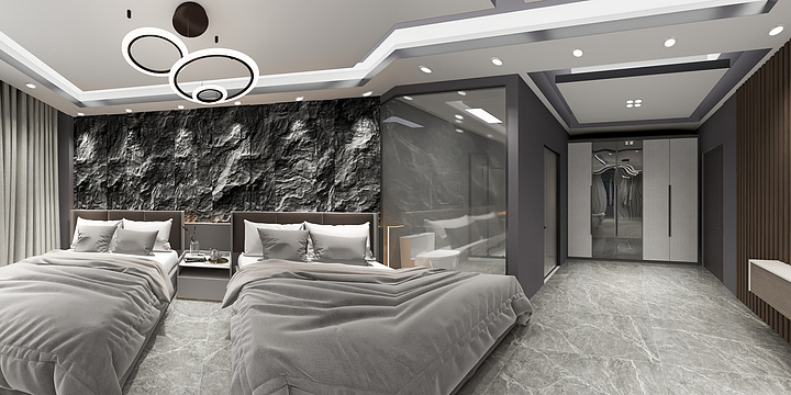 飞帆装饰设计-鲁克沁酒店原生态-装修设计方案