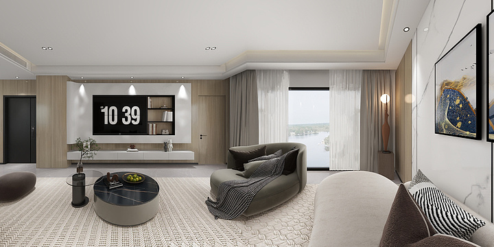 一泓Gluck-中山古镇效果图-20240509-装修设计方案