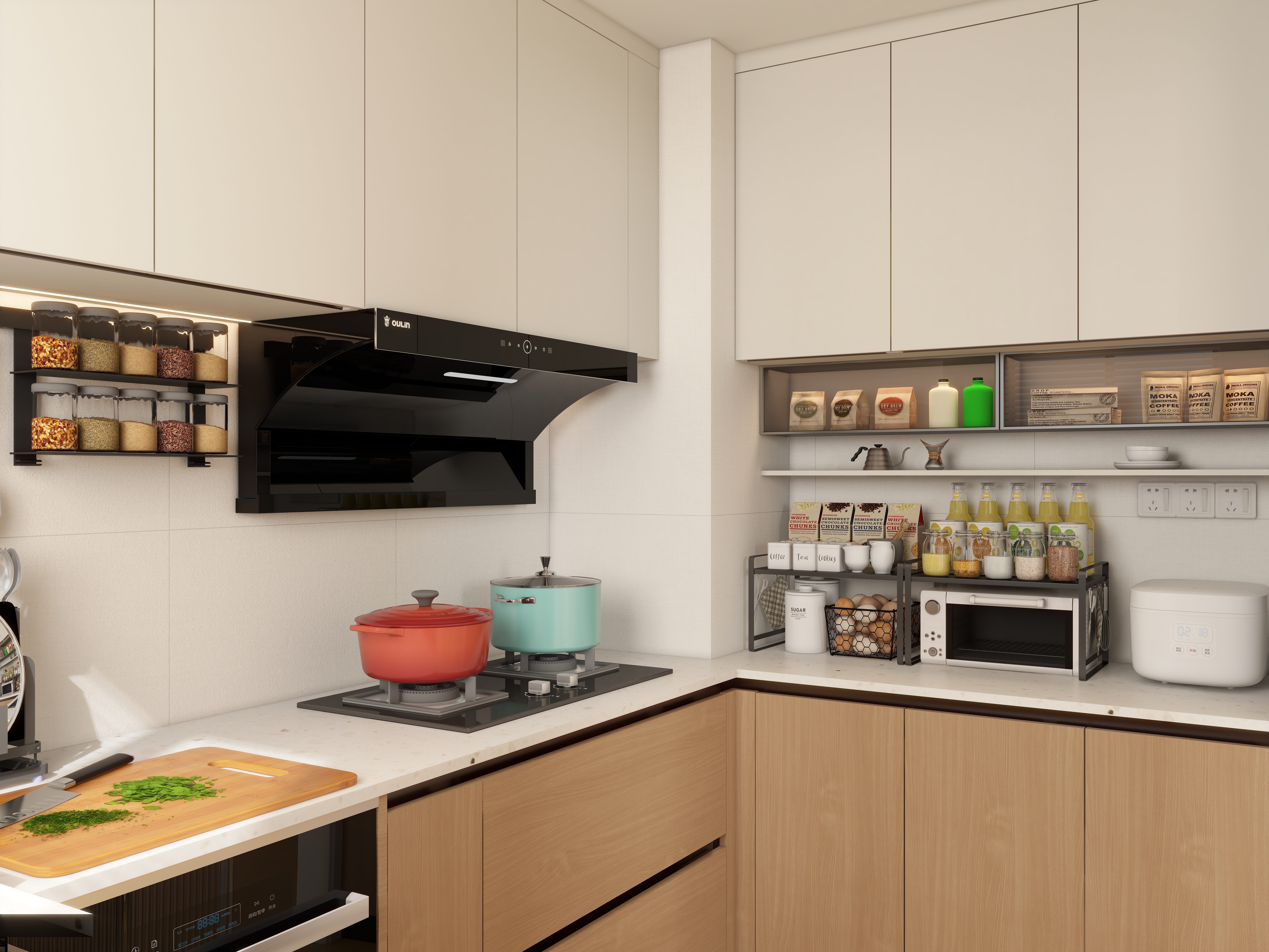 一个爱睡觉的懒虫-长房东旭国际125㎡4室装修效果图