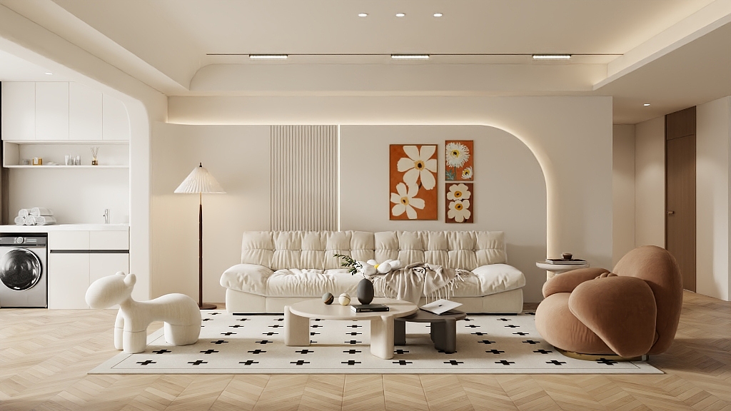 小-葱-4.3晚上直播奶油客餐厅-副本-装修设计方案