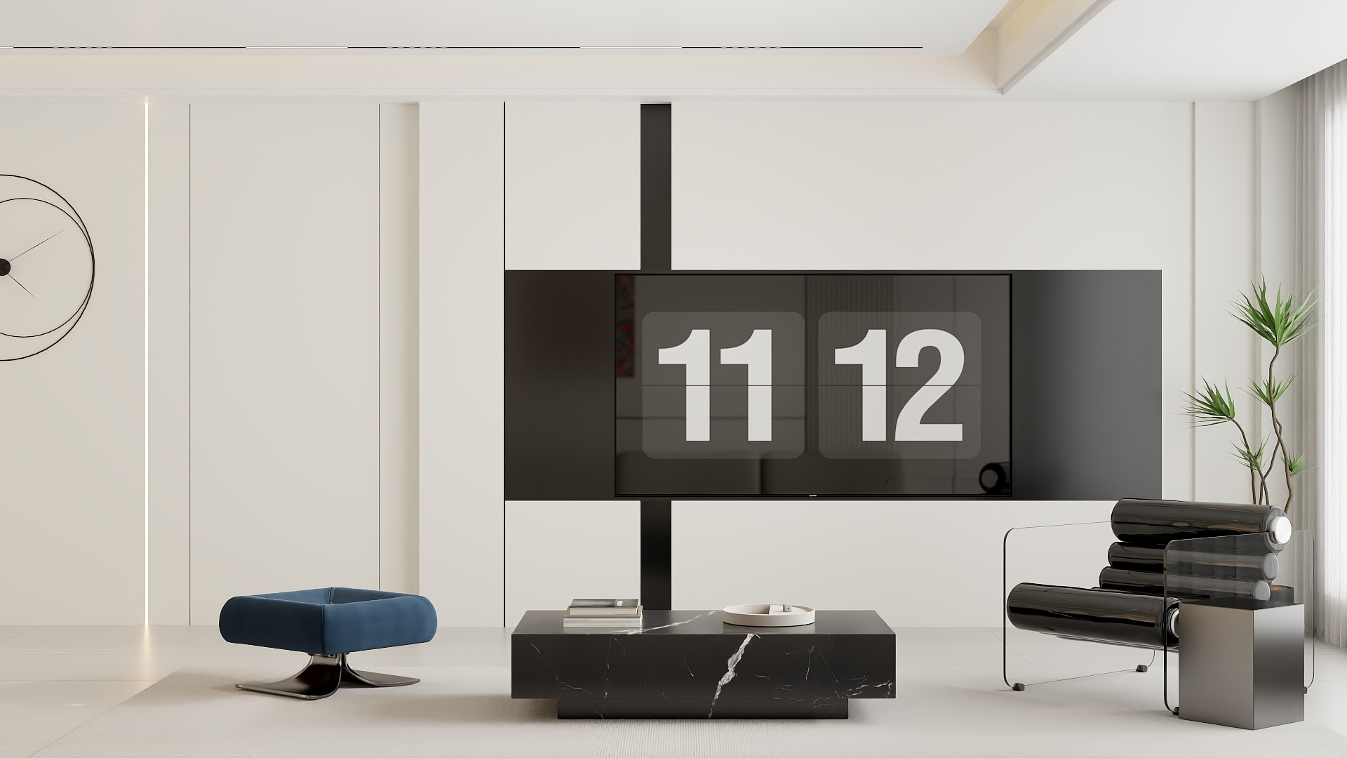 画图好累*-129㎡3室-装修设计方案