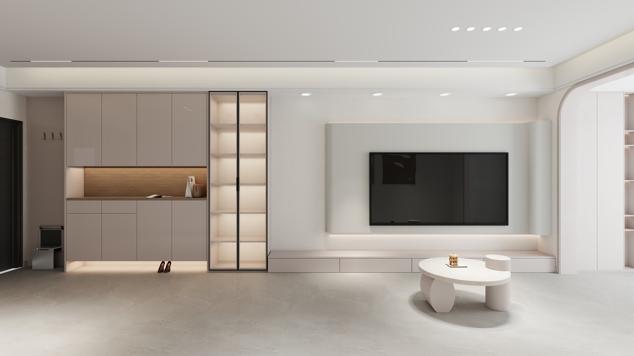 欧派设计总监祁麟-晋城(1)  意式极简-装修设计方案