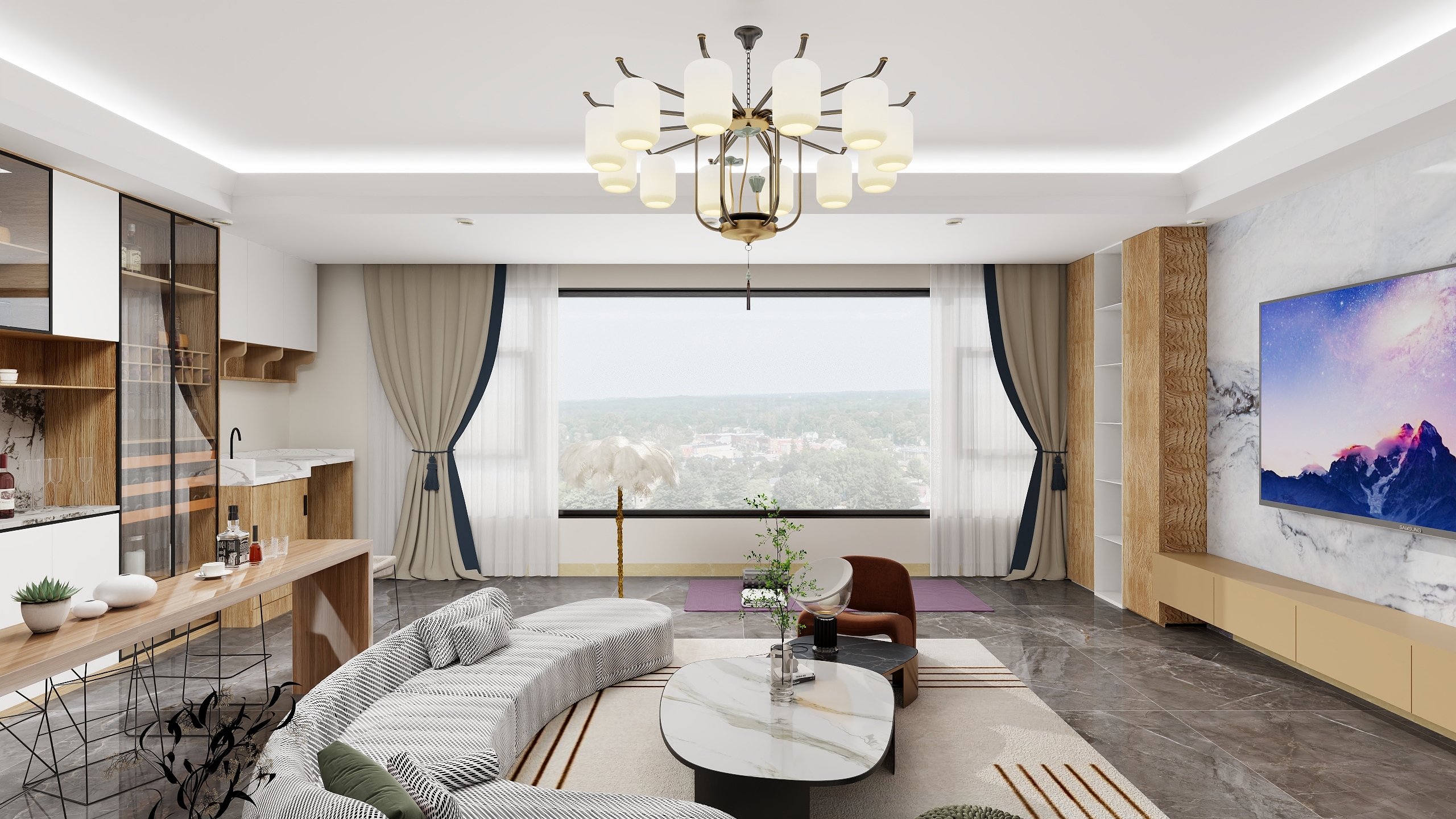 chen心陈yitoo-中海国贸上城-装修设计方案