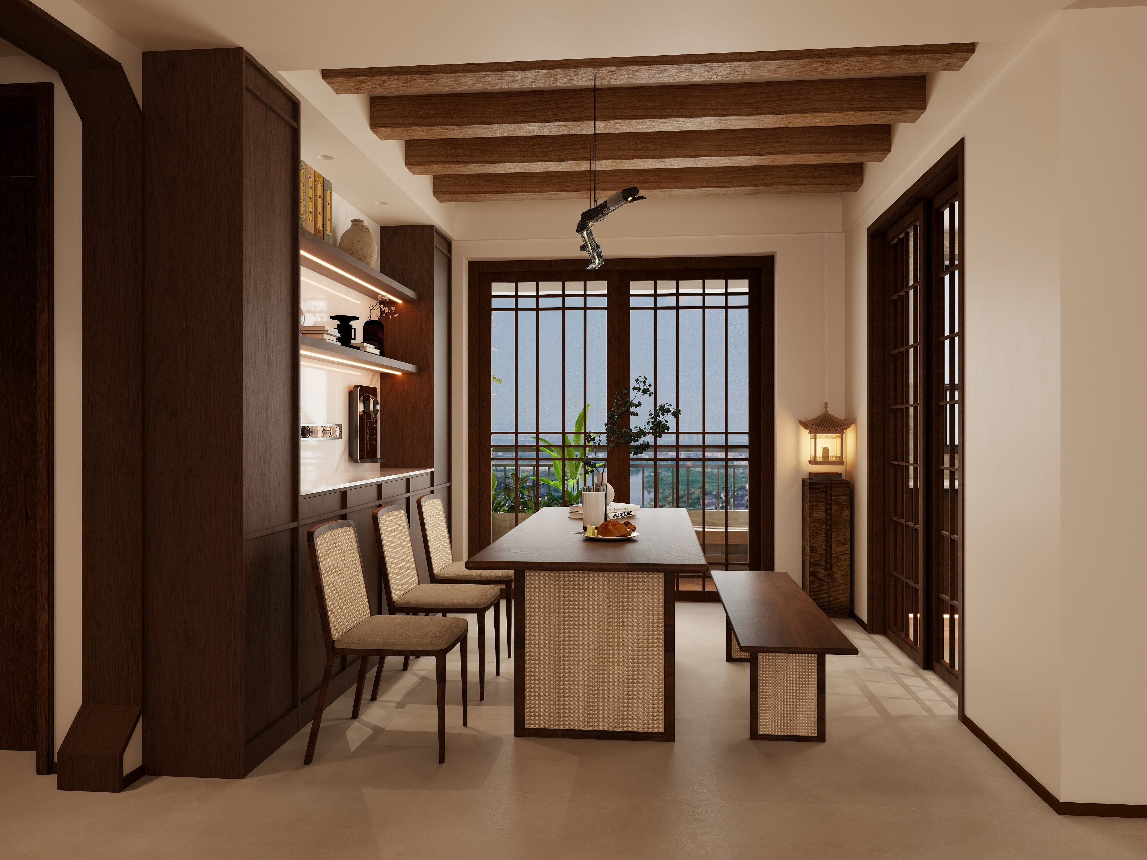 室内设计师王金伟-百丽东方-宋韵-装修设计方案