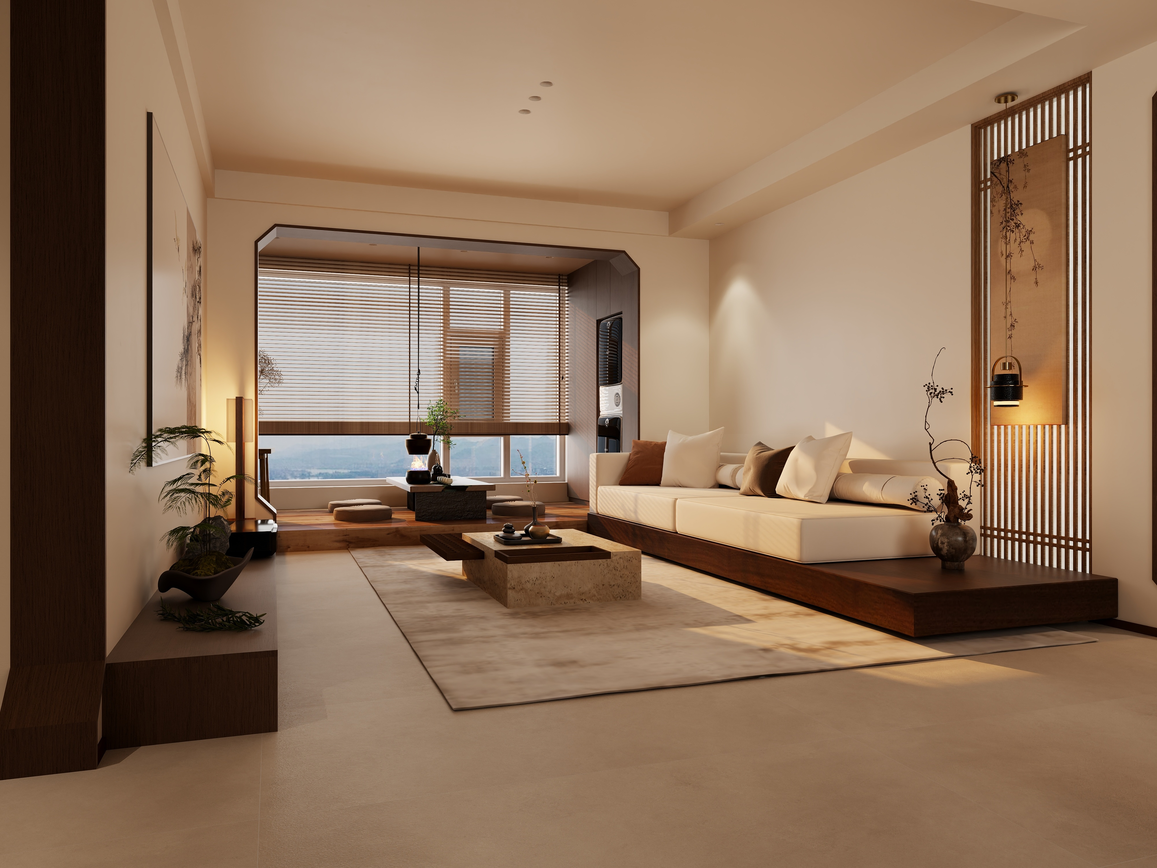 觅境设计工作室-百丽东方-宋韵装修效果图