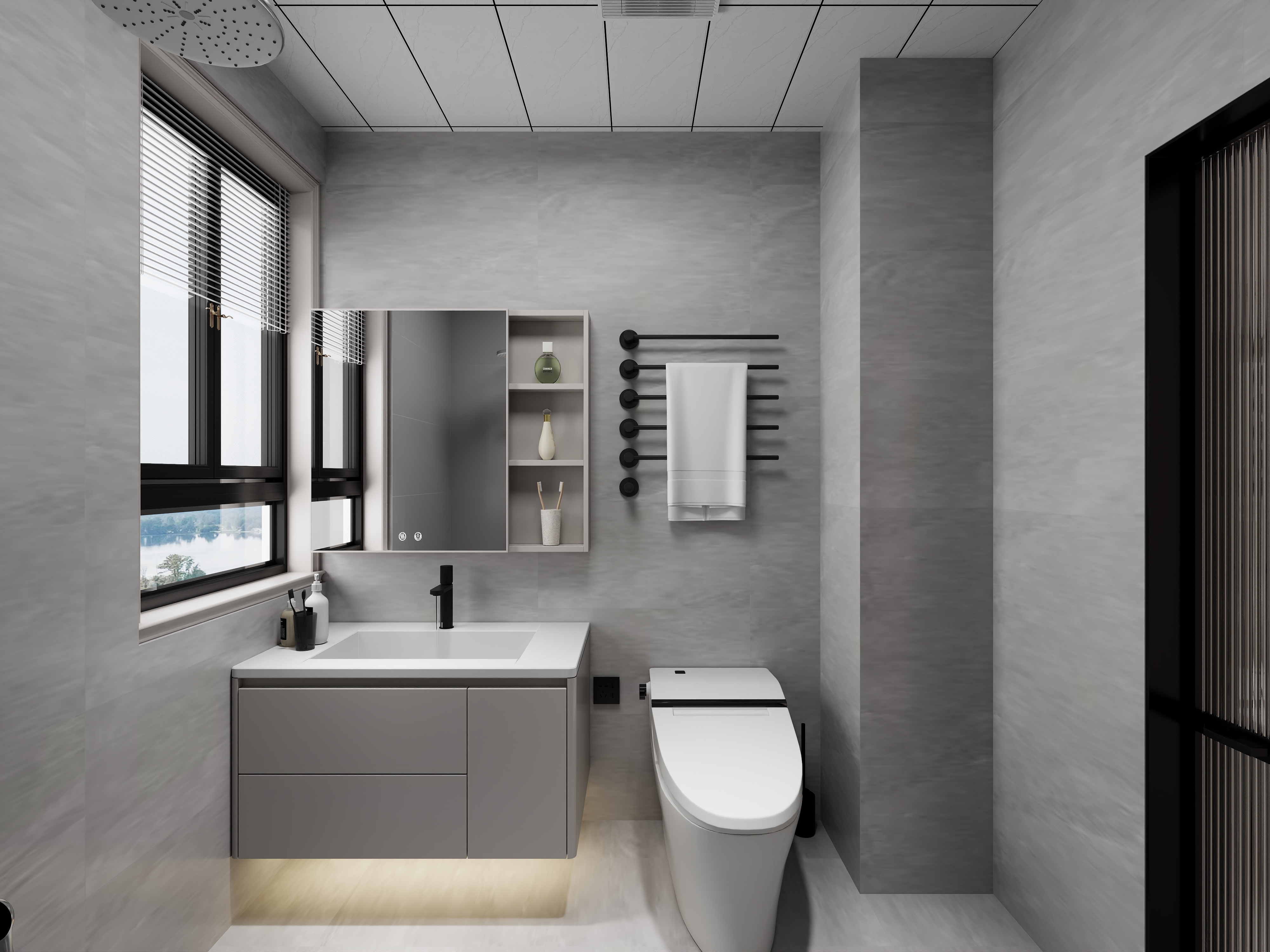 艺雅丽-115平奶油风 装修效果图