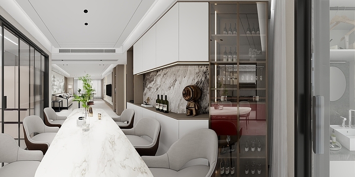 福州恒诺众匠装饰-建发璟园2#501-方案五-装修设计方案