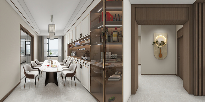 小7..-建业森林半岛挑空复试-装修设计方案