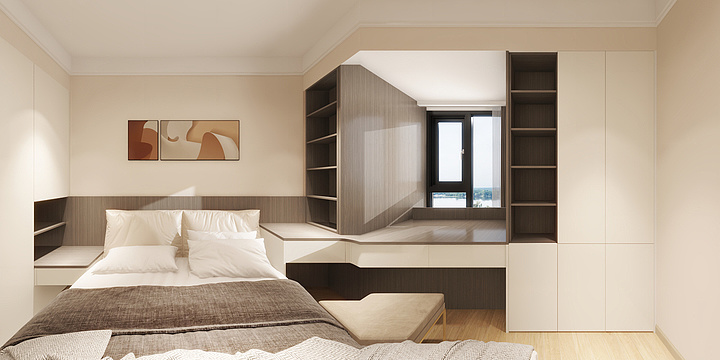 A室内设计阿鹏-东风雅苑朱叔雅居最新版-装修设计方案