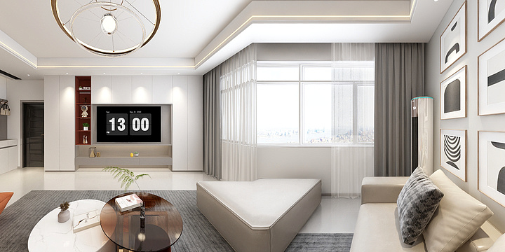 视界魔方-粮食局家属楼1-2-606-装修设计方案