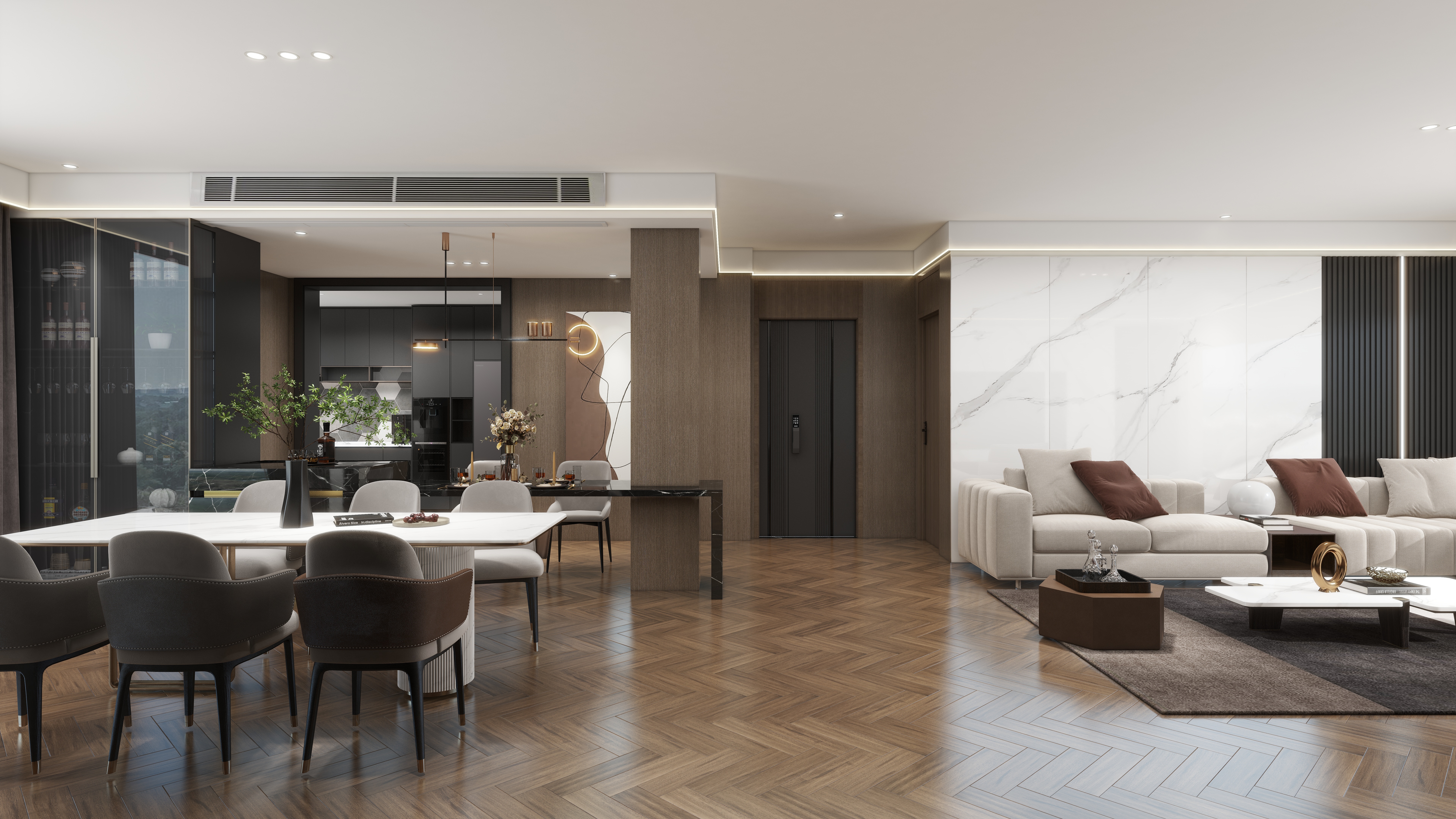 颜心-235㎡2室-装修设计方案