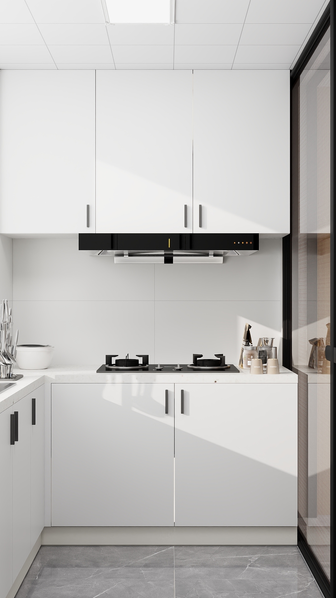 吴爽-133m²原木简约风格装修效果图