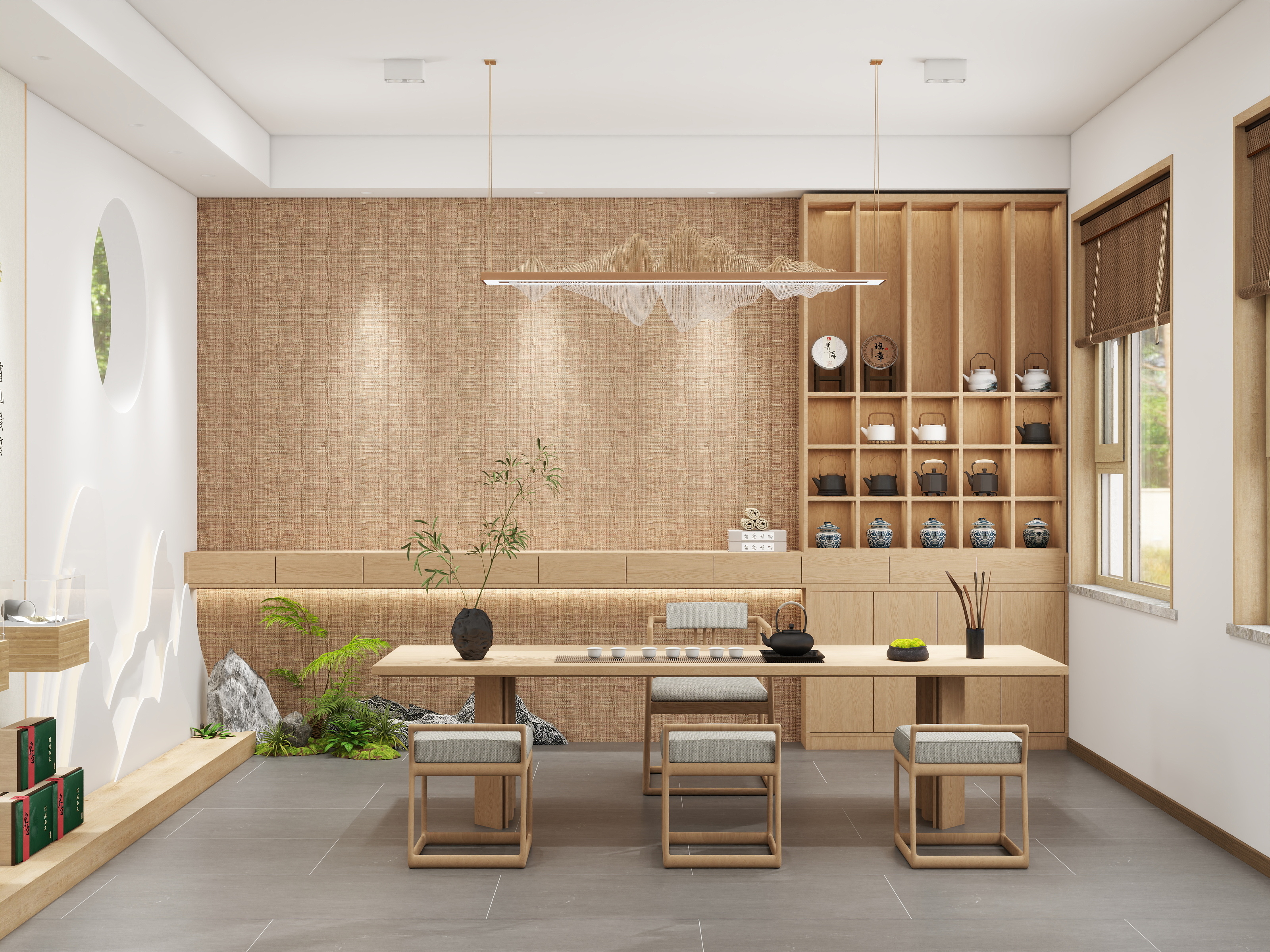 周ZHOUzhou123-民宿茶室-装修设计方案
