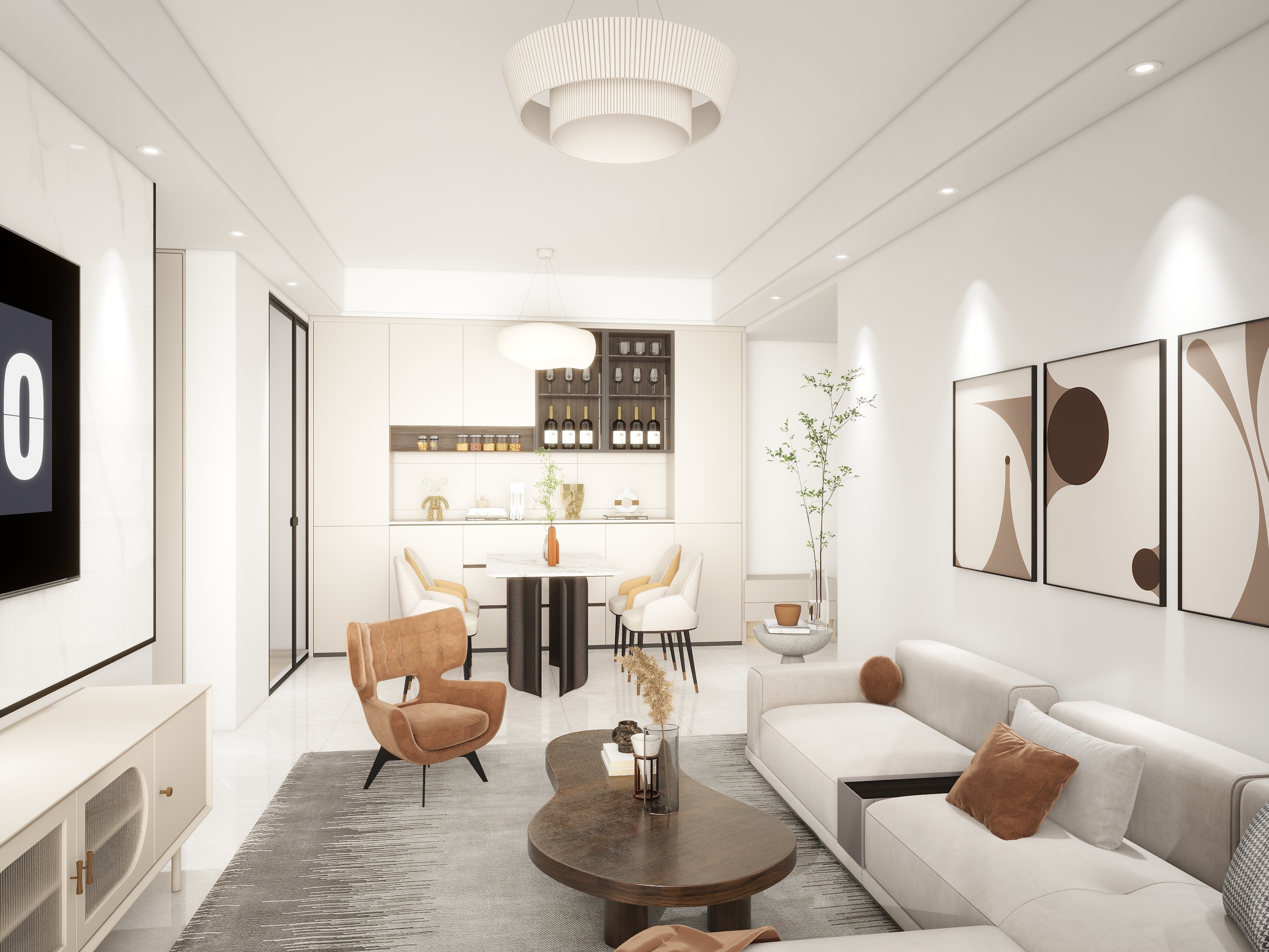 设计师殷俊-云著滨江-装修设计方案